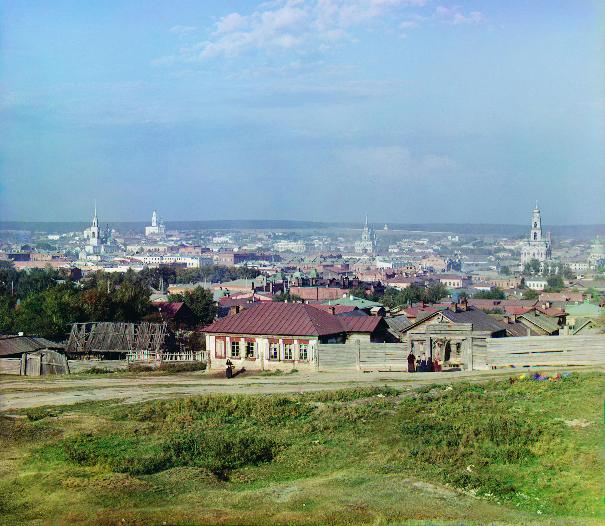 Общий вид центральной части, Екатеринбург, 1909-1910